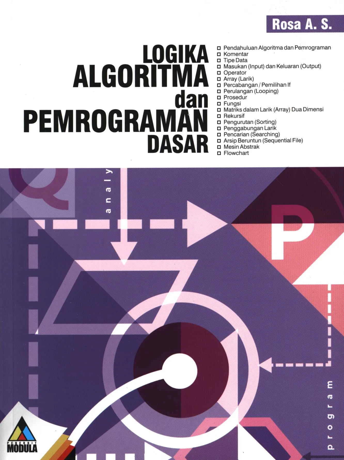Cover Logika Algoritma dan Pemograman Dasar / Rosa A.S