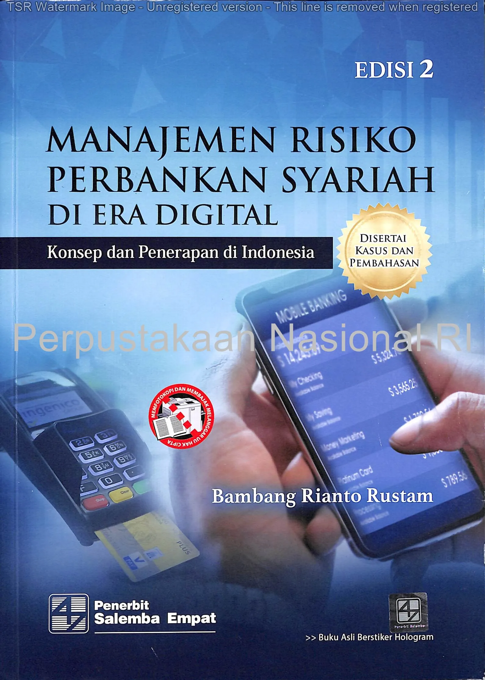 Cover Manajemen Risiko Perbankan Syariah di Era Digital / Bambang Rianto Rustam