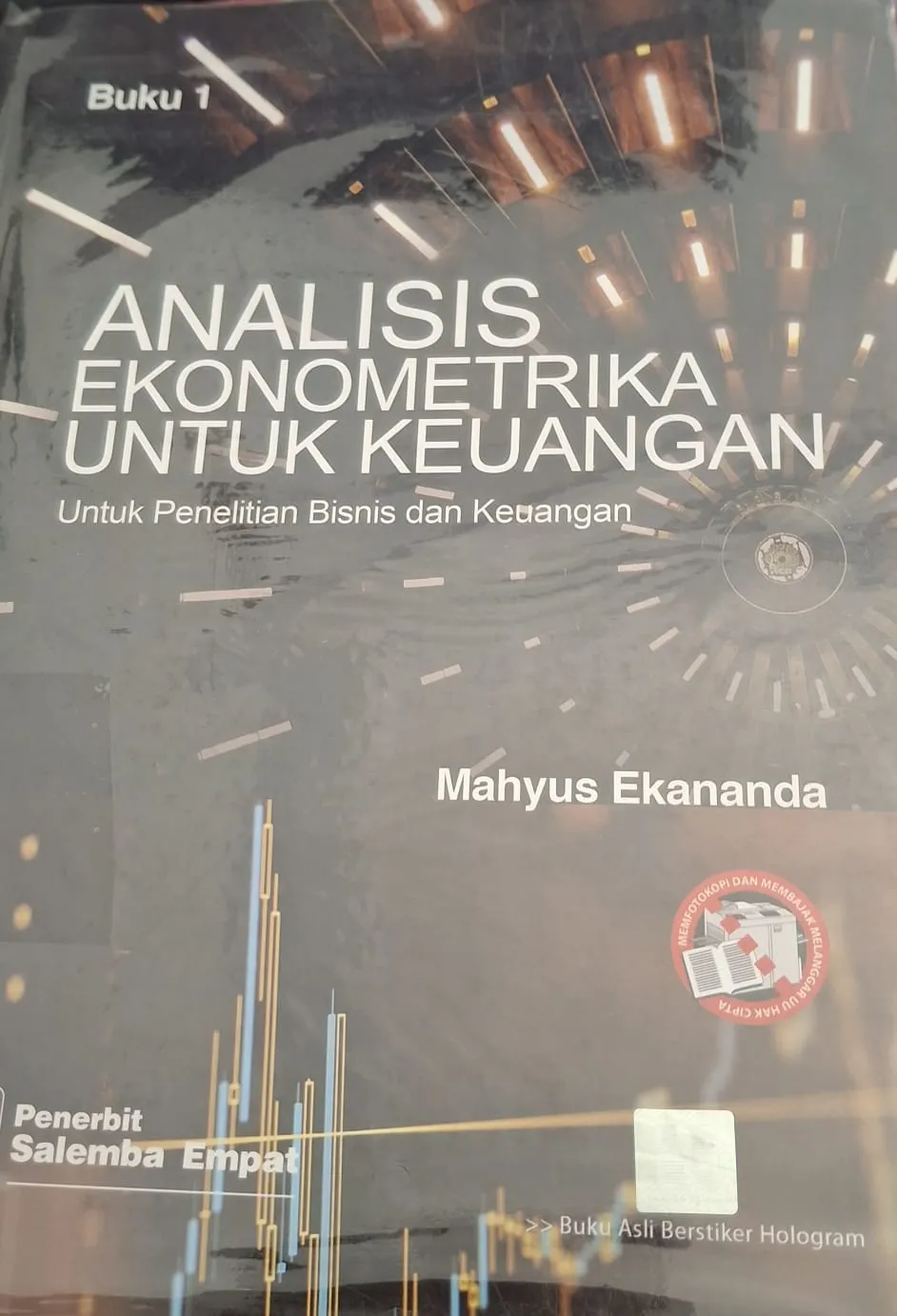 Cover Analisis Ekonometrika untuk Keuangan / Mahyus Ekananda