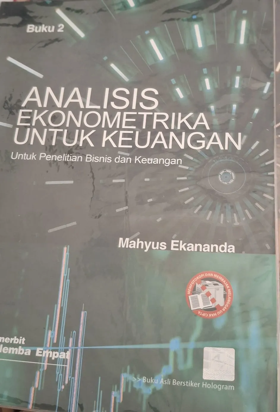 Cover Analisis Ekonometrika untuk Keuangan / Mahyus Ekananda