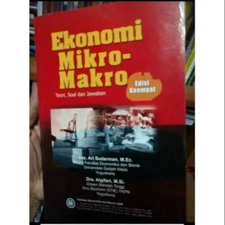 Cover Ekonomi Mikro - Makro (teori soal dan jawab) / Ari Sudarman dan Al-Ghifari
